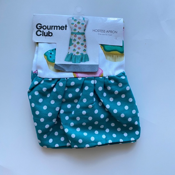 Adjustable Hostess Apron Cupcakes Pattern - Picture 2 of 4